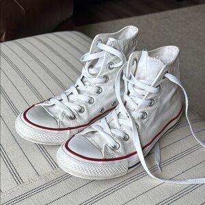 Converse Women's White High-Top Sneakers